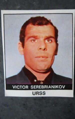 FIGURINA RADIOCORRIERE TV MEXICO 70 URSS VICTOR SEREBRIANIKOV [AF3]