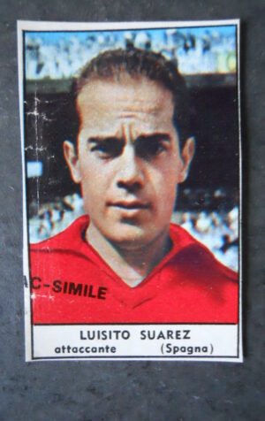 FIGURINA TEMPO PUBBLICITARIA ENGLAND 1966 LUISITO SUAREZ [AF3]