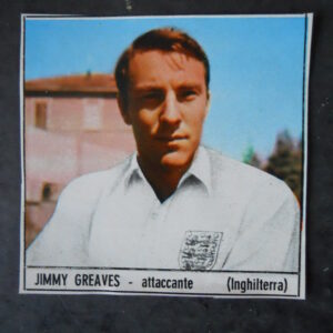 FIGURINA TEMPO PUBBLICITARIA ENGLAND 1966 JIMMY GREAVES VERSIONE LARGE[AF3]