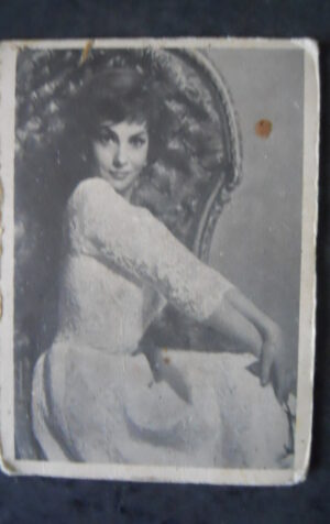 FIGURINA ATTORI #4 MGM 1962 GINA LOLLOBRIGIDA FILM SACRO E PROFANO  [AF3]