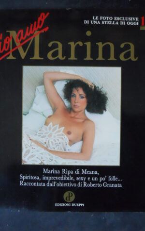 MARINA RIPA DI MEANA – BOOK BIOGRAFIA EROTICA ILLUSTRATA EDIZIONI DUEPPI 1982  [G252A]