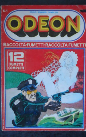 ODEON RACCOLTA 1 1977 FUMETTO EROTICO EDIFUMETTO – CONTIENE NUMERI 1-2 [SIT18]