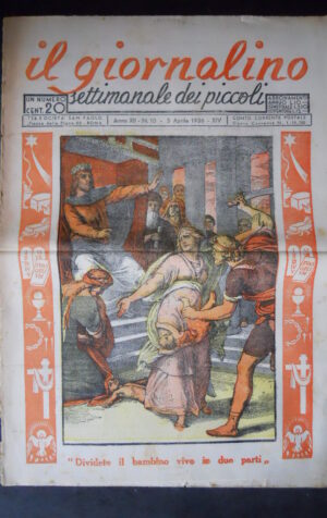 GIORNALINO SETTIMANALE DEI PICCOLI 10 1936 EDIZIONI SAN PAOLO   [G393]