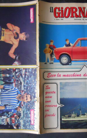 GIORNALINO 9 1968 CON FOTO NINO BENVENUTI GLAUCO TOMASIN [G258]