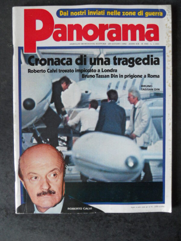 PANORAMA 845 1982 PARLA IL TESTIMONE DELLA STRAGE DI BOLOGNA [DV33]
