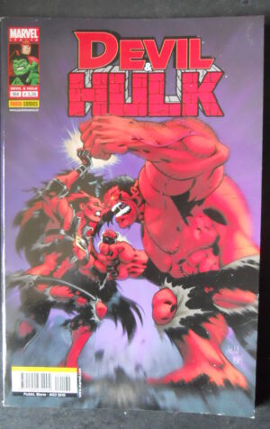 DEVIL HULK 164 MARVEL ITALIA PANINI [G15G]