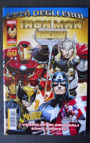 IRON MAN E I VENDICATORI 35 MARVEL ITALIA PANINI [G15G]