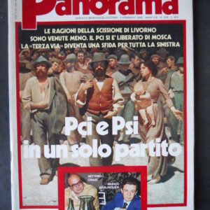 PANORAMA 824 1982 PCI E PSI UN SOLO PARTITO BETTINO CRAXI BERLINGUER [DV33]