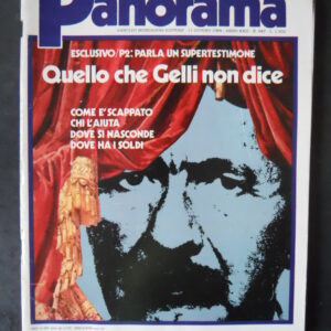 PANORAMA 947 1984 PARLA ANDREOTTI –ARCHIVIO LICIO GELLI FASCICOLO COSSIGA [DV33]