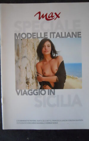 MAX SPECIALE MODELLE ITALIANE ALLEGATO MX 6 2003 – VIAGGIO IN SICILIA   [G638]