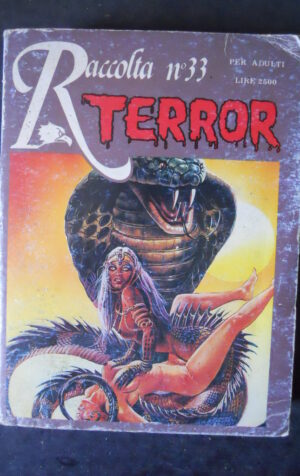 TERROR – RACCOLTA 33 FUMETTO EROTICO NOIR EDIPERIODICI   [SIT18]