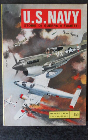 US NAVY Storie di Guerra a fumetti 25 1971 edizione Bianconi   [G567]