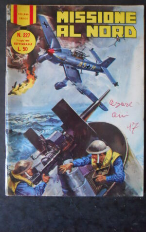 Collana Eroica 227 1968 FUMETTO DI GUERRA ed. Dardo [G552A]