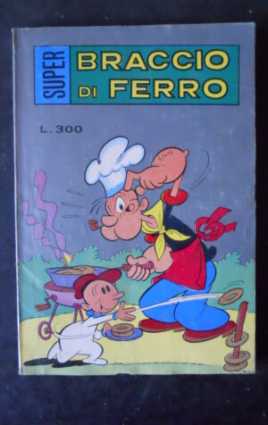 BRACCIO DI FERRO SUPER 46 1976 FUMETTO UMORISTICO EDIZIONI METRO [MZ7A]