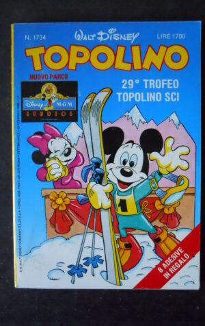 TOPOLINO 1734 CON FIGURINE DISNEY [G68I]