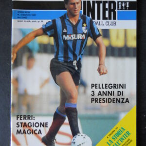 INTER FOOTBALL CLUB 3 1987 RICCARDO FERRI  [GS8A]