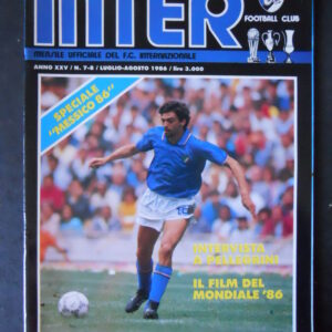 INTER FOOTBALL CLUB 7-8 1986 SPECIALE MESSICO 1986 [GS8A]