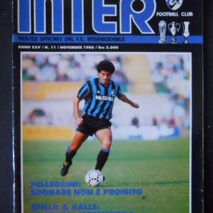 INTER FOOTBALL CLUB 11 1986 RIVISTA STORICA [GS8A]