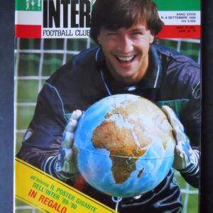 INTER FOOTBALL CLUB 8 1989 CON MAXI POSTER 1989-90  [GS8A]