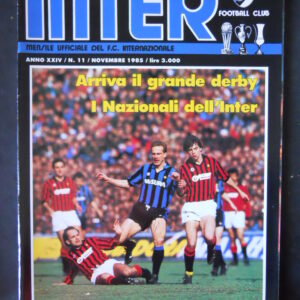 INTER FOOTBALL CLUB 11 1985  RIVISTA STORICA [GS8A]
