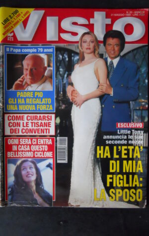 VISTO 20 1999 LITTLE TONY MEGAN GALE PAOLA SALUZZI SCILLA GABEL BARALE [C75]