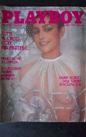 PLAYBOY 4 1978 MIA MARTINI – ULTIME FOTO DI MARILYNMONROE [C75]