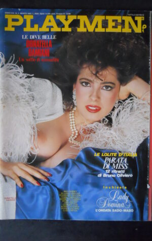 PLAYMEN 3 1985 DONATELLA DAMIANI  [SIT19]