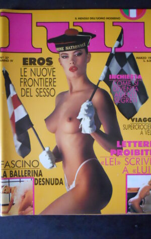 LUI 27 1986 RIVISTA EROTICA MENSILE UOMO MODERNO  [SIT20]