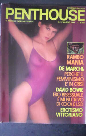 PENTHOUSE 3 1986 RIVISTA EROTICA – DAVID BOWIE    [SIT20]