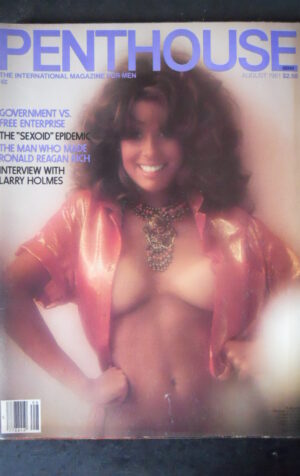 PENTHOUSE RIVISTA EROTICA  1 1981 EDITION AMERICAN US – LARRY HOLMES [SIT20]