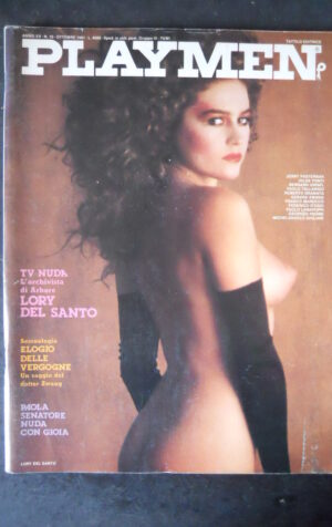 PLAYMEN 10 1981 LORY DEL SANTO PAOLA SENATORE  [SIT20]