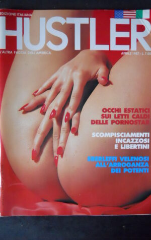 HUSTLER RIVISTA EROTICA ED. ITALIANA 4 1987 – RARA! [SIT21]