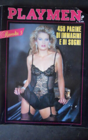 PLAYMEN RACCOLTA 5 – RIVISTA EROTICA – COMPRENDE 3-8 1987  [SIT21]