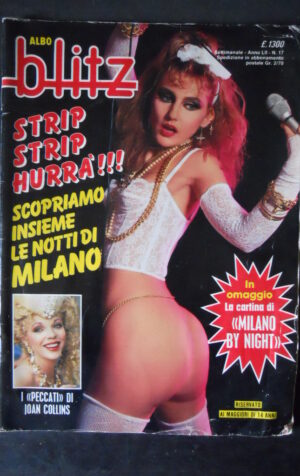 BLITZ 17 1986 – RIVISTA EROTICA VIRNA LISI CLIO GOLDSMITH  [SIT22]