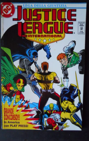JUSTICE LEAGUE 24 1992 DC PLAY PRESS  [G94]