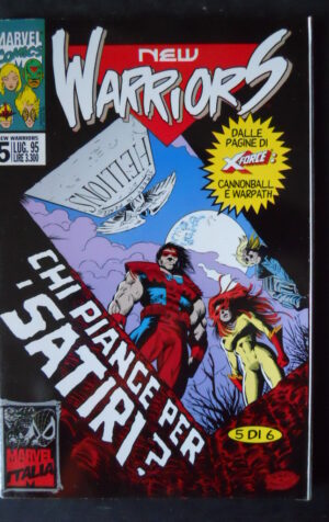 NEW WARRIORS 5 1995 MARVEL ITALIA  [G94]