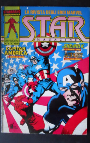 STAR MAGAZINE 3 1990 RIVISTA EROI MARVEL   [G53]