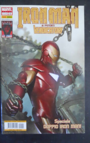 IRON MAN E I VENDICATORI 10 2009 PANINI MARVEL ITALIA  [G53B]