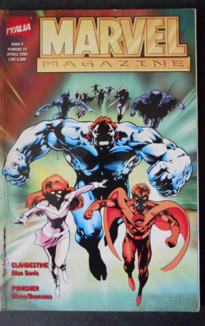 MARVEL MAGAZINE 10 1995 RIVISTA DI EROI MARVEL  [G108A]