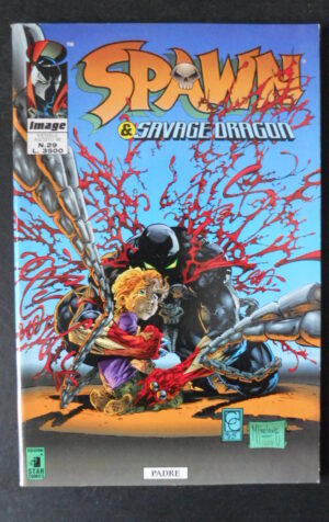 SPAWN & SAVAGE DRAGON 29 1996 IMAGE STAR COMICS [Q5]