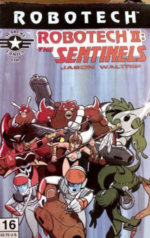 Robotech II The Sentinels n°16 1995 ed. Academy Comics  [G.166]