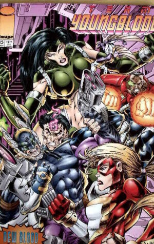Team YoungBlood n°15 1994 ed. Image Comics [G.166]