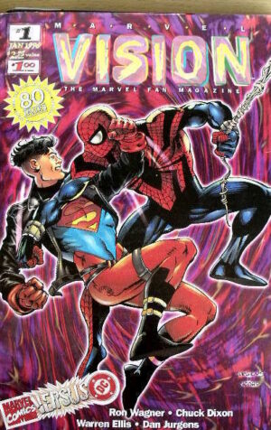 VISION n°1 1996 The Marvel Fan Magazine [G.166]