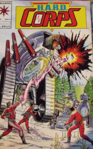 The H.A.R.D. Corps n°7 1993 ed. Valiant Comics [G.168]