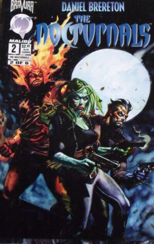 The Nocturnals n°2 of 6 1995 ed. Malibu Comics  [G.168]