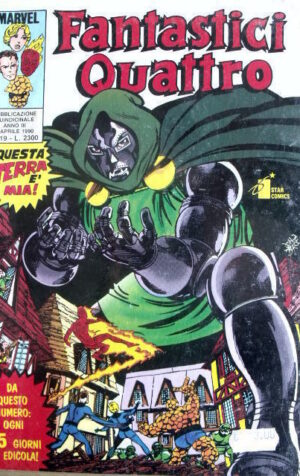 Fantastici Quattro n°19 1990 ed. Marvel Italia  [G.176]