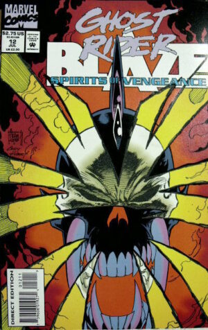 Ghost Rider / Blaze : spirit of Venegance n°12 1993 ed. Marvel Comics [G.180]
