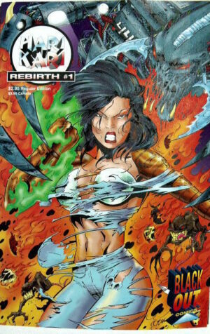 Hari Kari : Rebirth n°1 1996 ed. Blackout Comics [G.180]