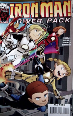 Iron Man n°4 di 4 2008 Power Pack  ed. Marvel Comics  [G.179]