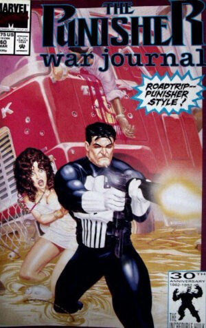 The Punisher War Journal n°40 1992 ed. Marvel Comics  [G.179]